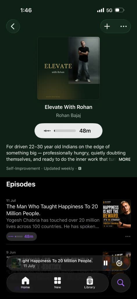 Elevate With Rohan on Spotify